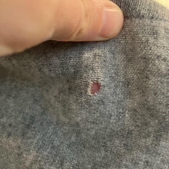 Quince cashmere zip hoodie grey - Picture 9 of 10